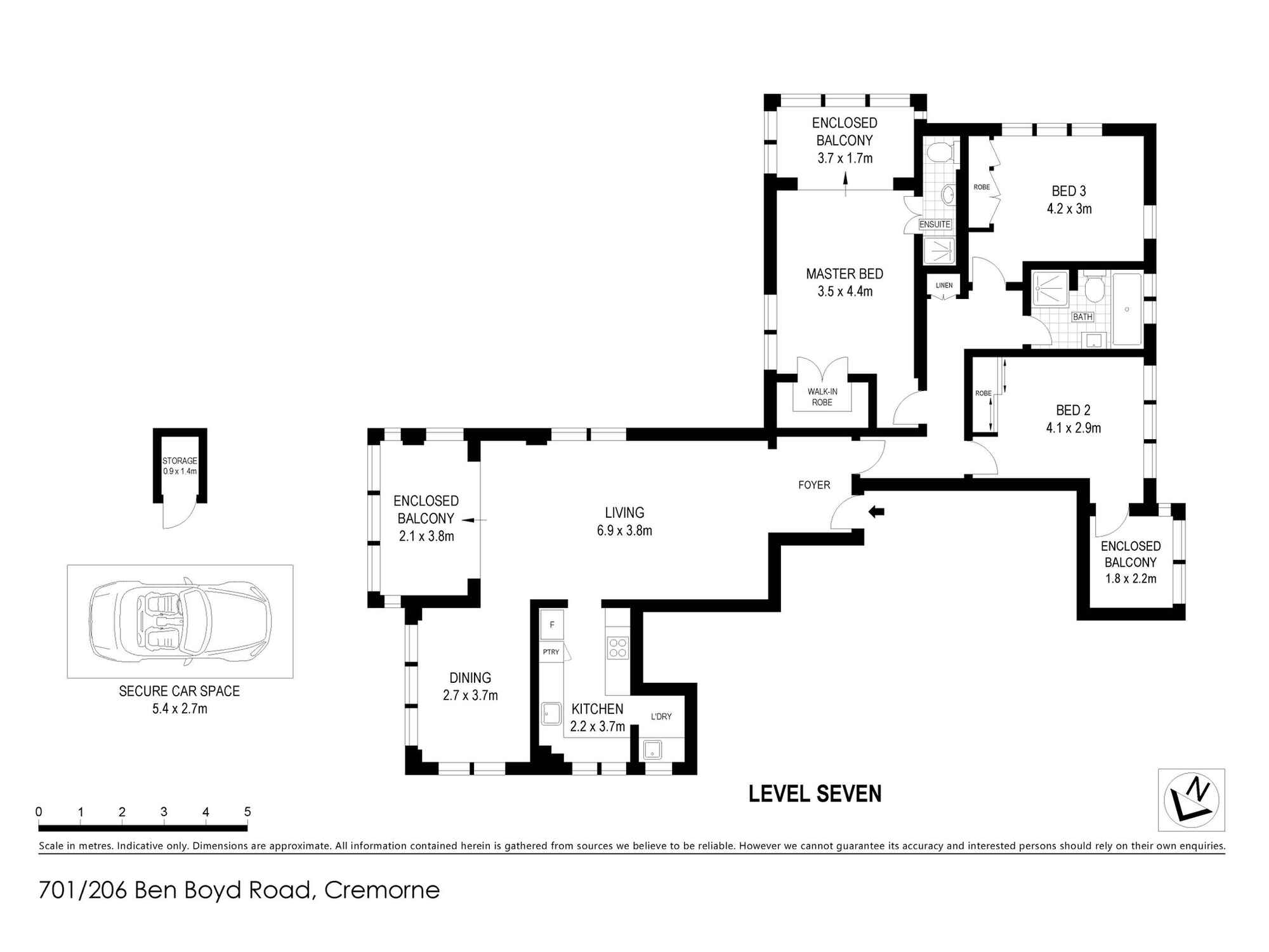 701/206 Ben Boyd Road Cremorne