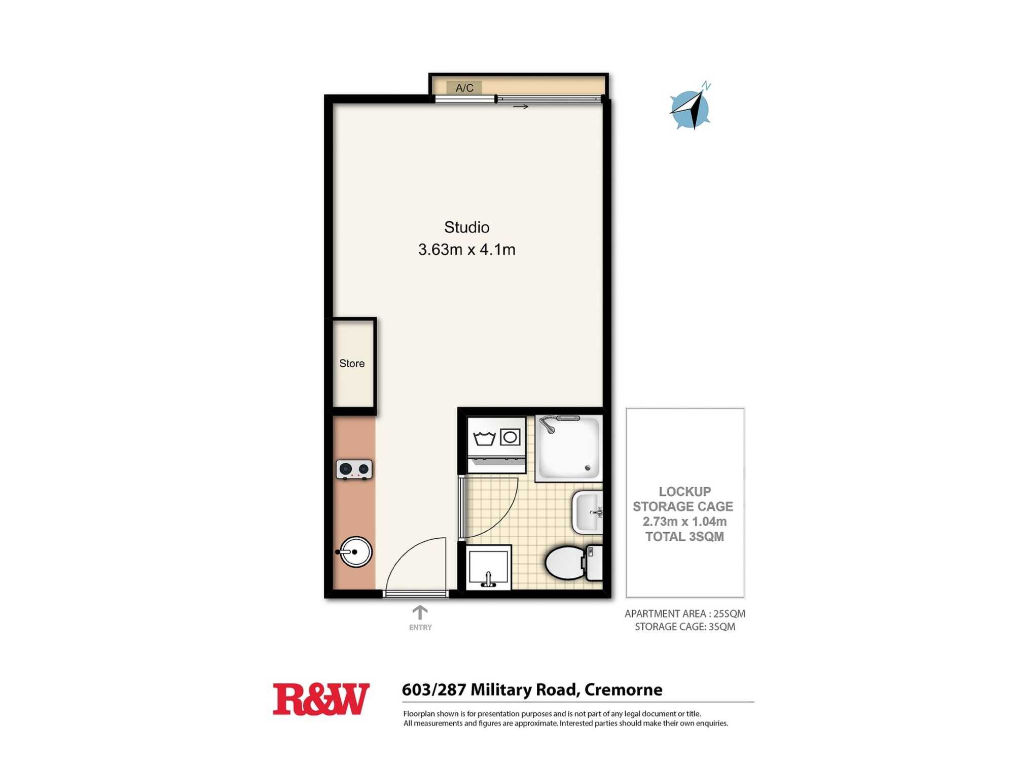 603/287 Military Road Cremorne