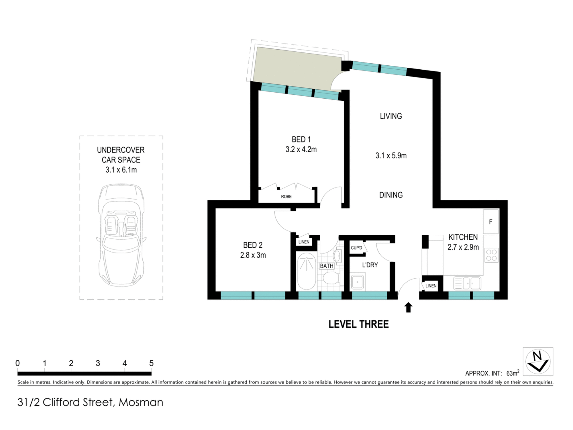 31/2 Clifford Street Mosman