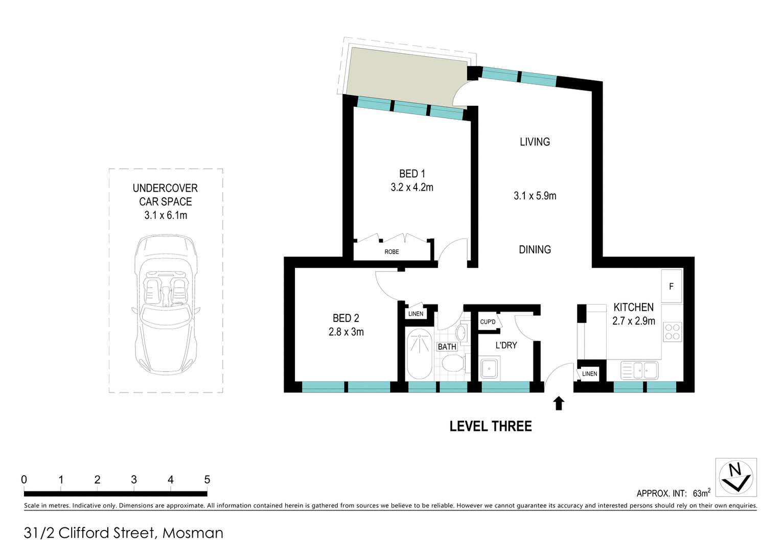 31/2 Clifford Street Mosman
