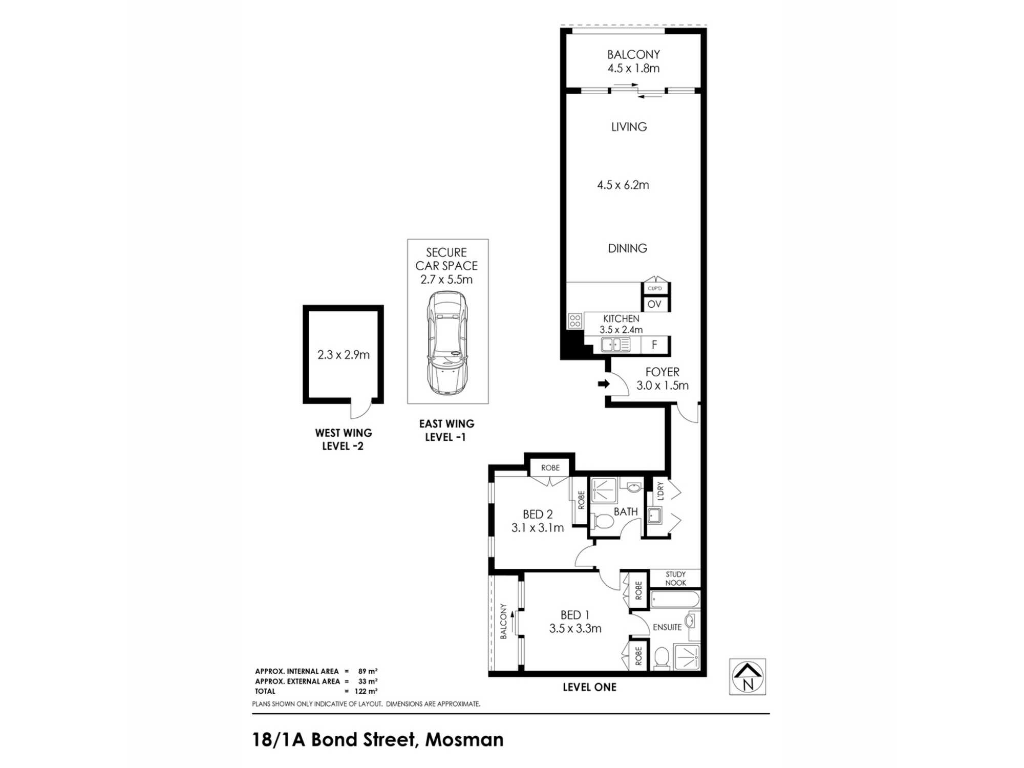 18/1A Bond Street Mosman 18/1A Bond Street Mosman
