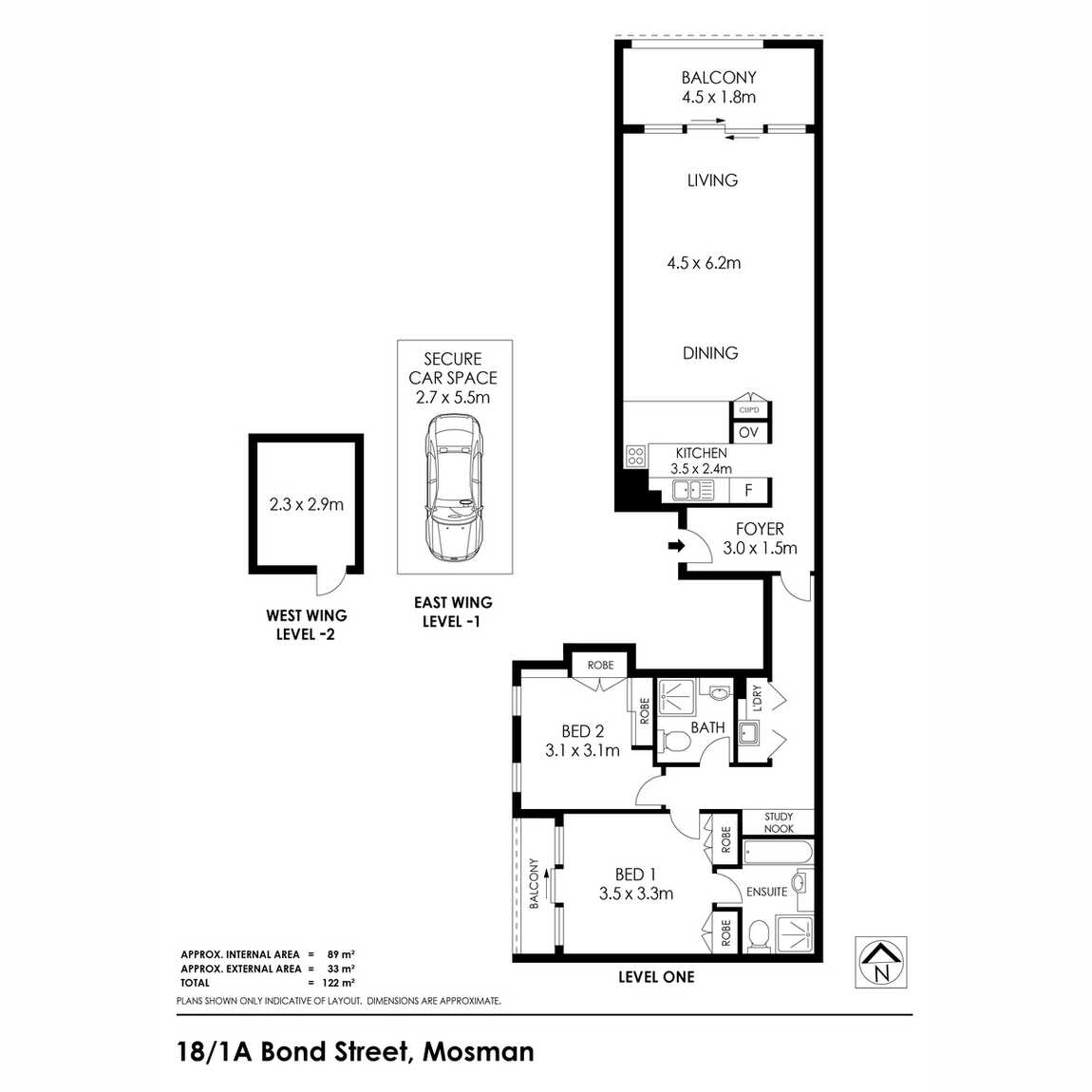 18/1A Bond Street Mosman 18/1A Bond Street Mosman