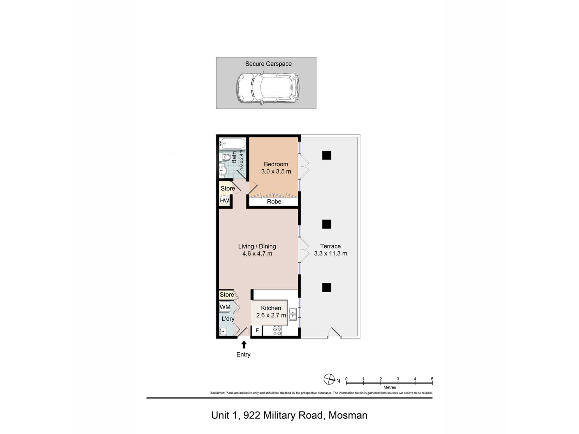 1/922 Military Road Mosman