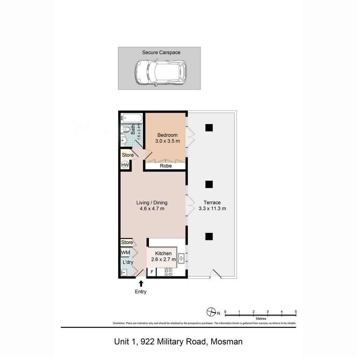 1/922 Military Road Mosman